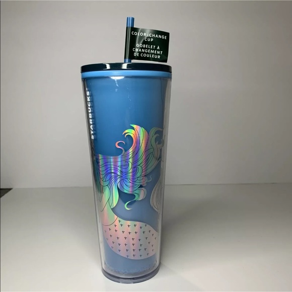 Rare Starbucks Venti 2021. Limited Edition Siren Mermaid Color Changing Tumbler - Picture 2 of 6